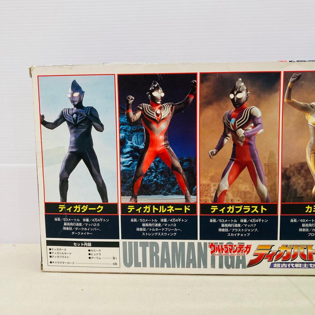 未開封品】ウルトラマン フィギュア ティガバトル6 超古代戦士セット