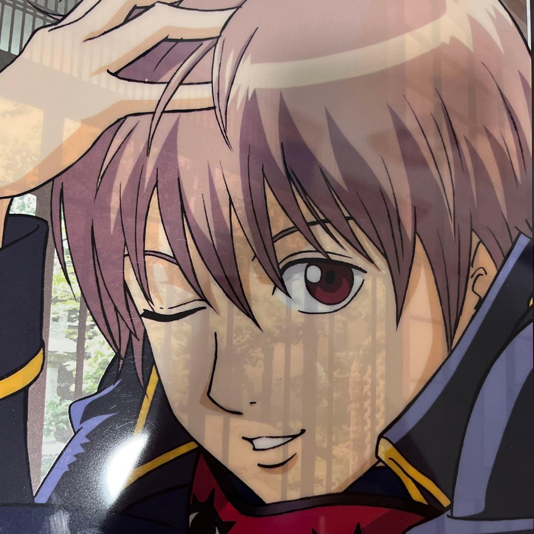 銀魂 真選組 沖田総悟 背景付きBIGクリアカード アップVer. - メルカリ