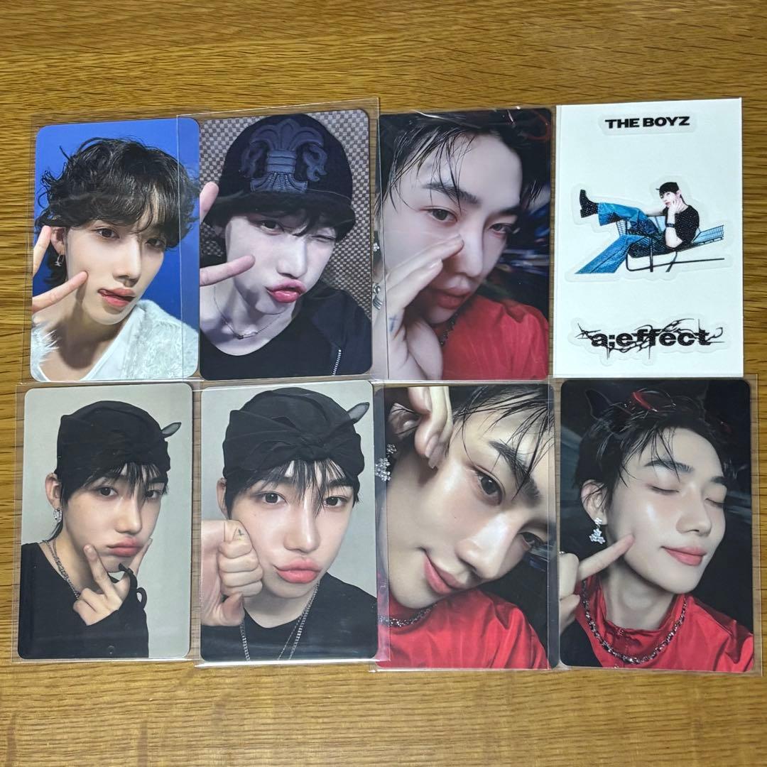 THE BOYZ ニュー a;effect 店舗特典封入トレカ Whoop東京 - メルカリ