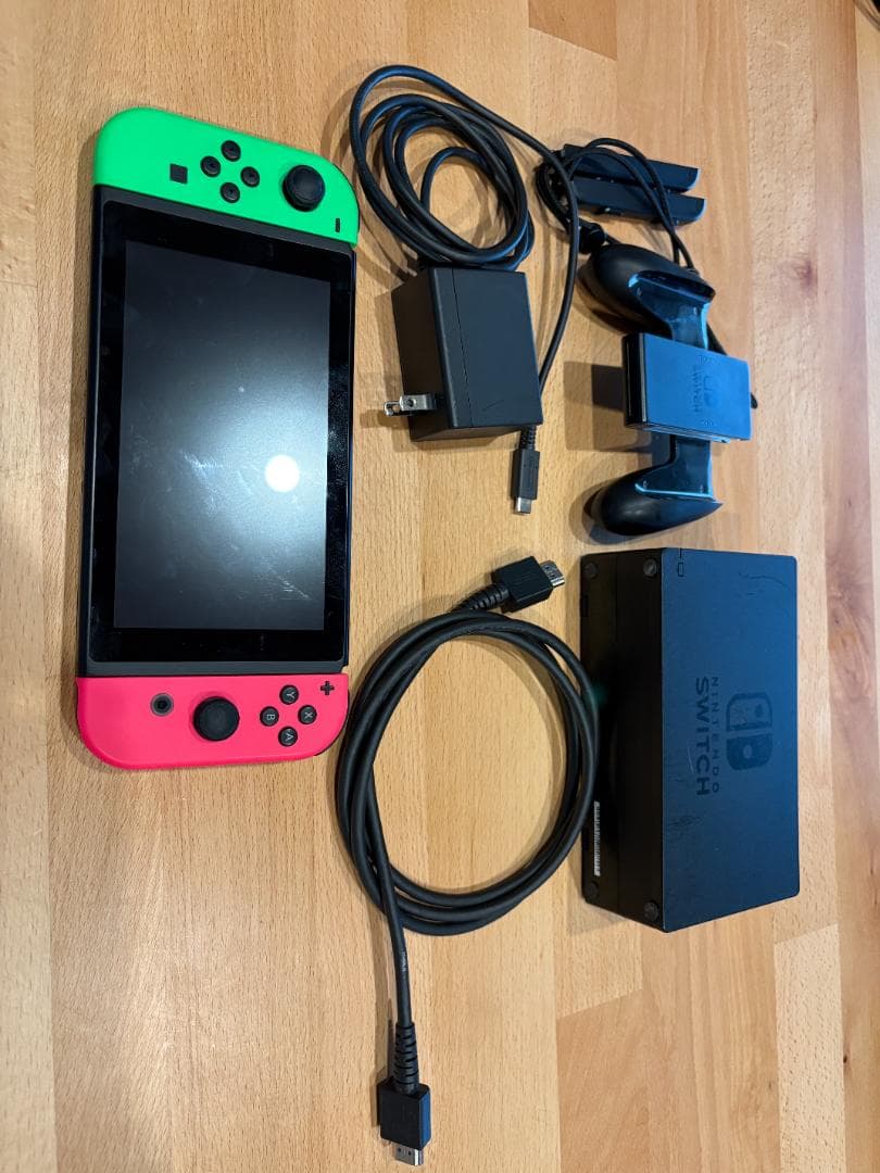Nintendo Switch 本体 Joy-Con Amazon.com: Nintendo Joy-Con (L/R) - Neon Red/Neon Blue : Video Games