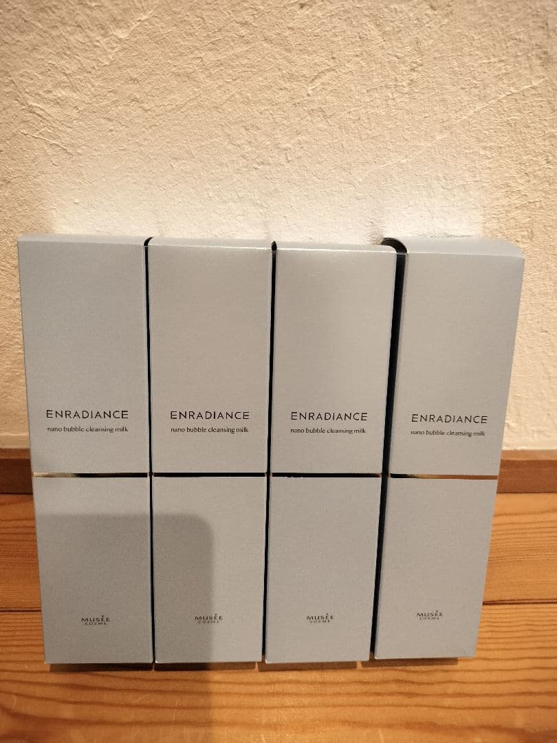 新品未使用未開封　ナノバブルクリアクレンジングミルク4本セット ポイント15倍】N organic モイスチュア＆バランシング クレンジング