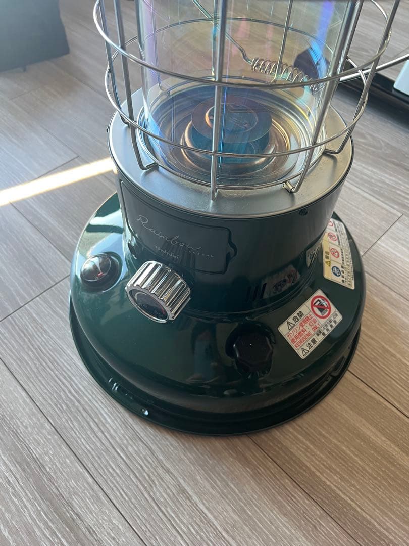 レインボー ストーブ RL-250 グリーン SNOWPEAK 収納バッグ付 - メルカリ