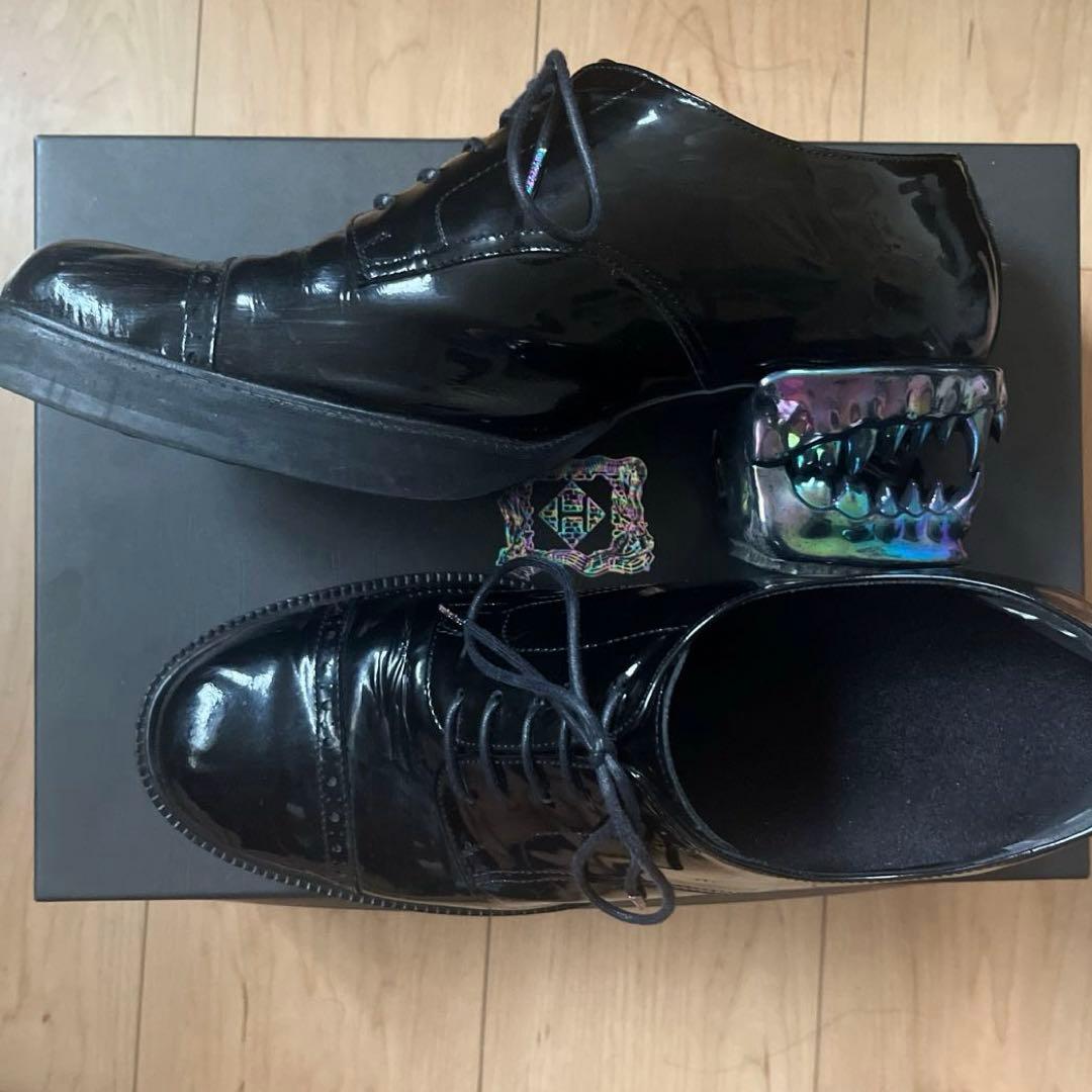 Hazama 宣戦布告のドレスシューズ ヒールブーツ