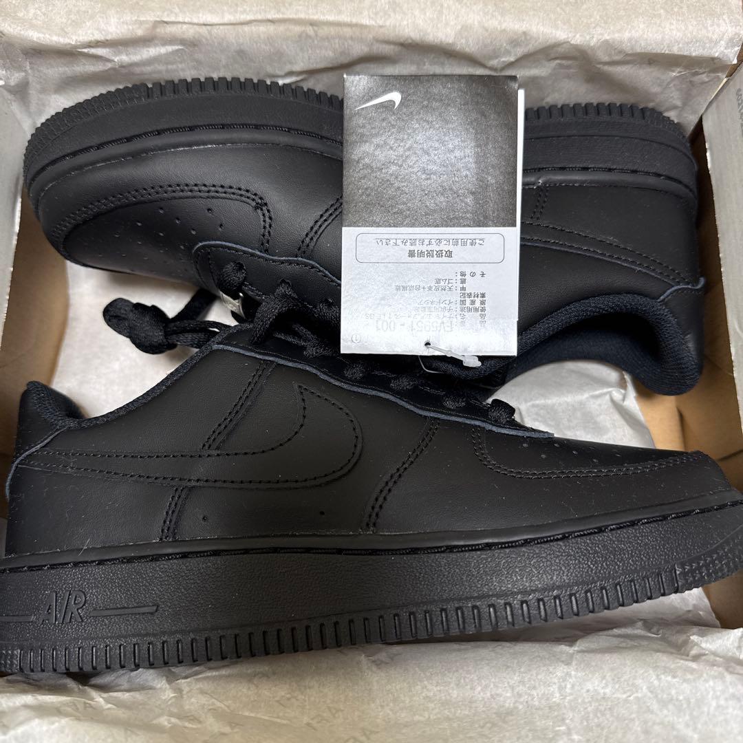 ナイキ エア フォース 1 LE ブラック　23.5cm 5Y