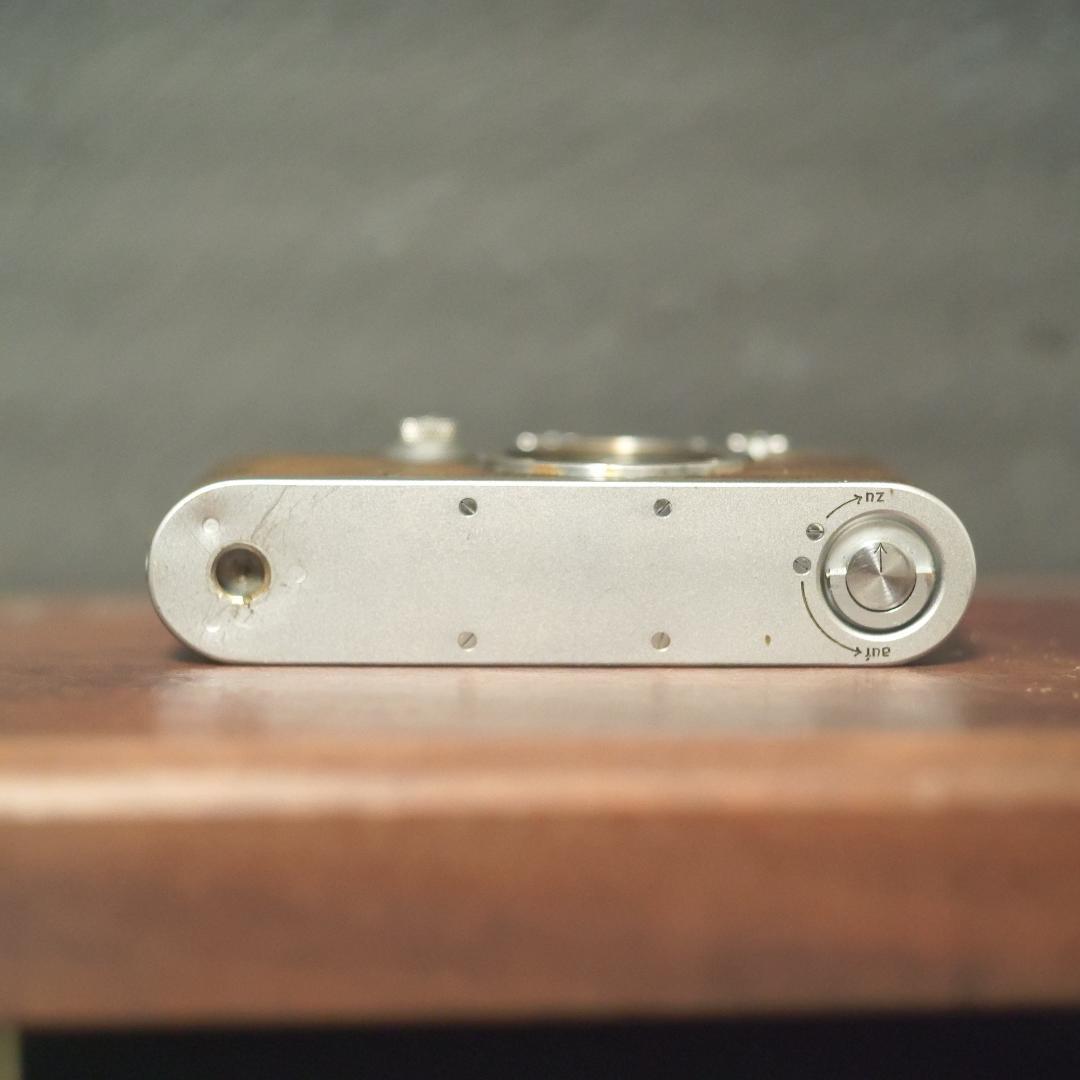 快調！ 片流れ窓 OH・シャッター幕交換済 バルナックライカ Ⅲa 3a