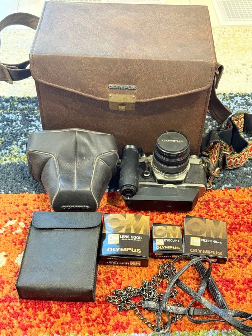 OLYMPUS OM-1 カメラ一式 ケース付 ジャンク Amazon.com : OM-1 Camera Case, BolinUS Handmade Genuine Real