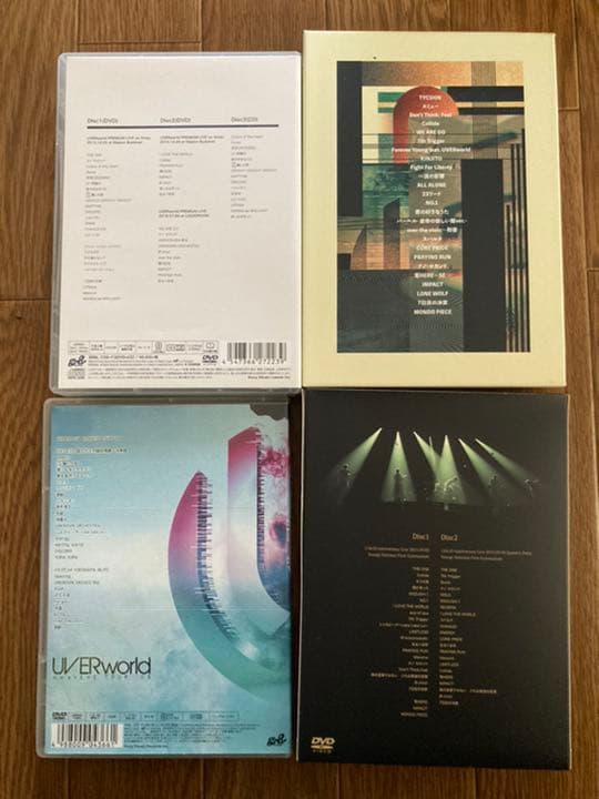 最終値下げ UVERworld DVDセット