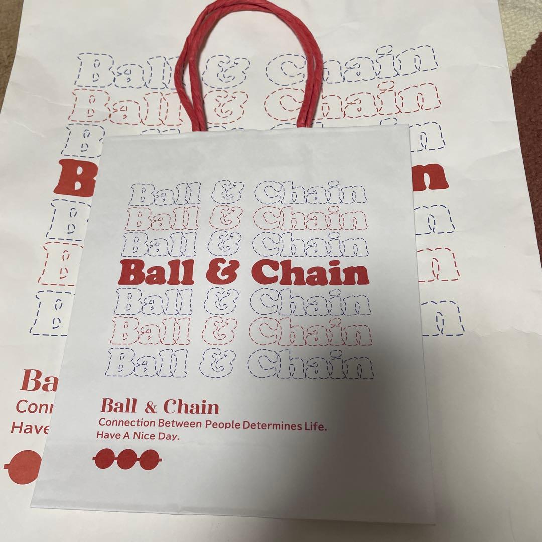 匿名配送☆未開封 完売品Ball&Chain 神戸 限定 ハート ネイビー Ｍ