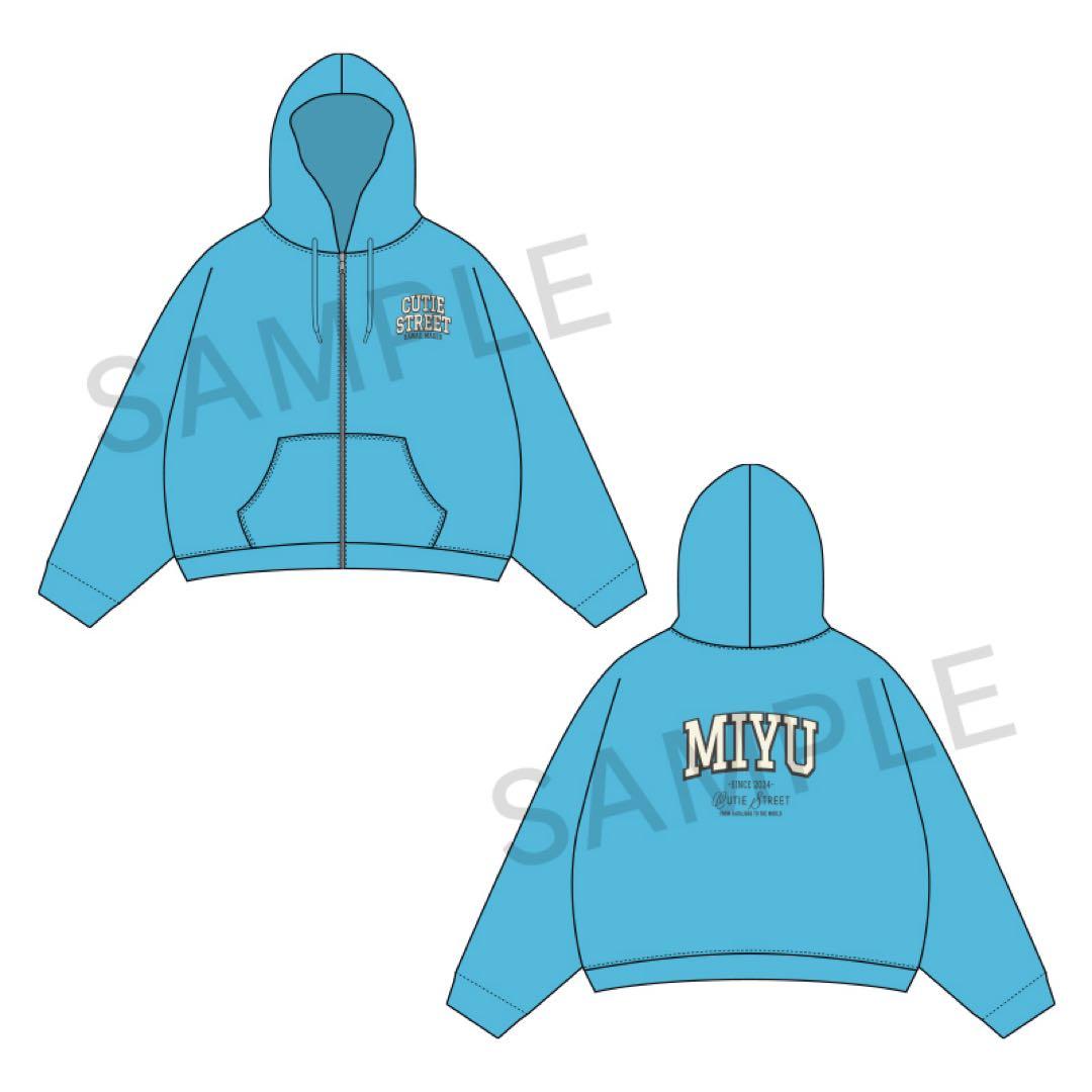 CUTIE STREET OSHI API Zip-up hoodie 梅田みゆ - メルカリ