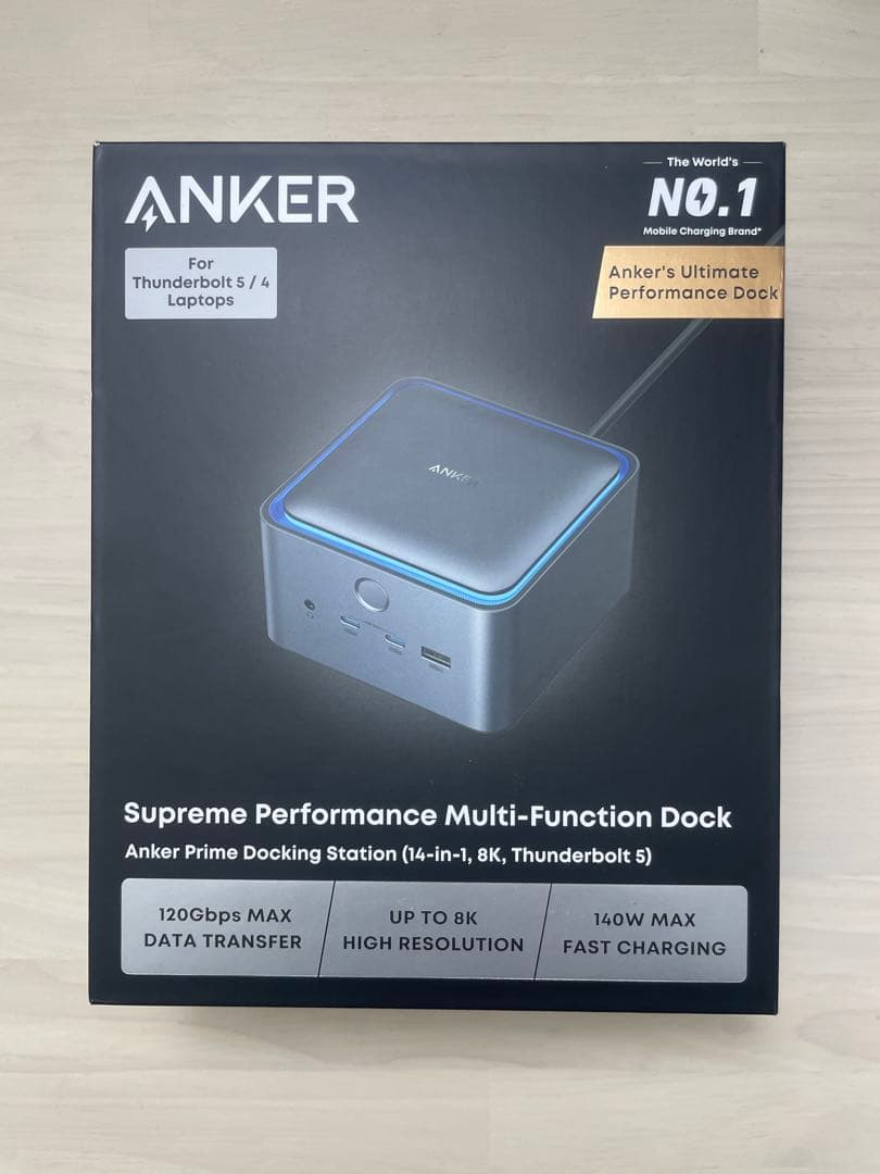 しょう【新品・未開封】Ankerドッキングステーション Anker Prime ドッキングステーション (14-in-1, Dual Display, 160W