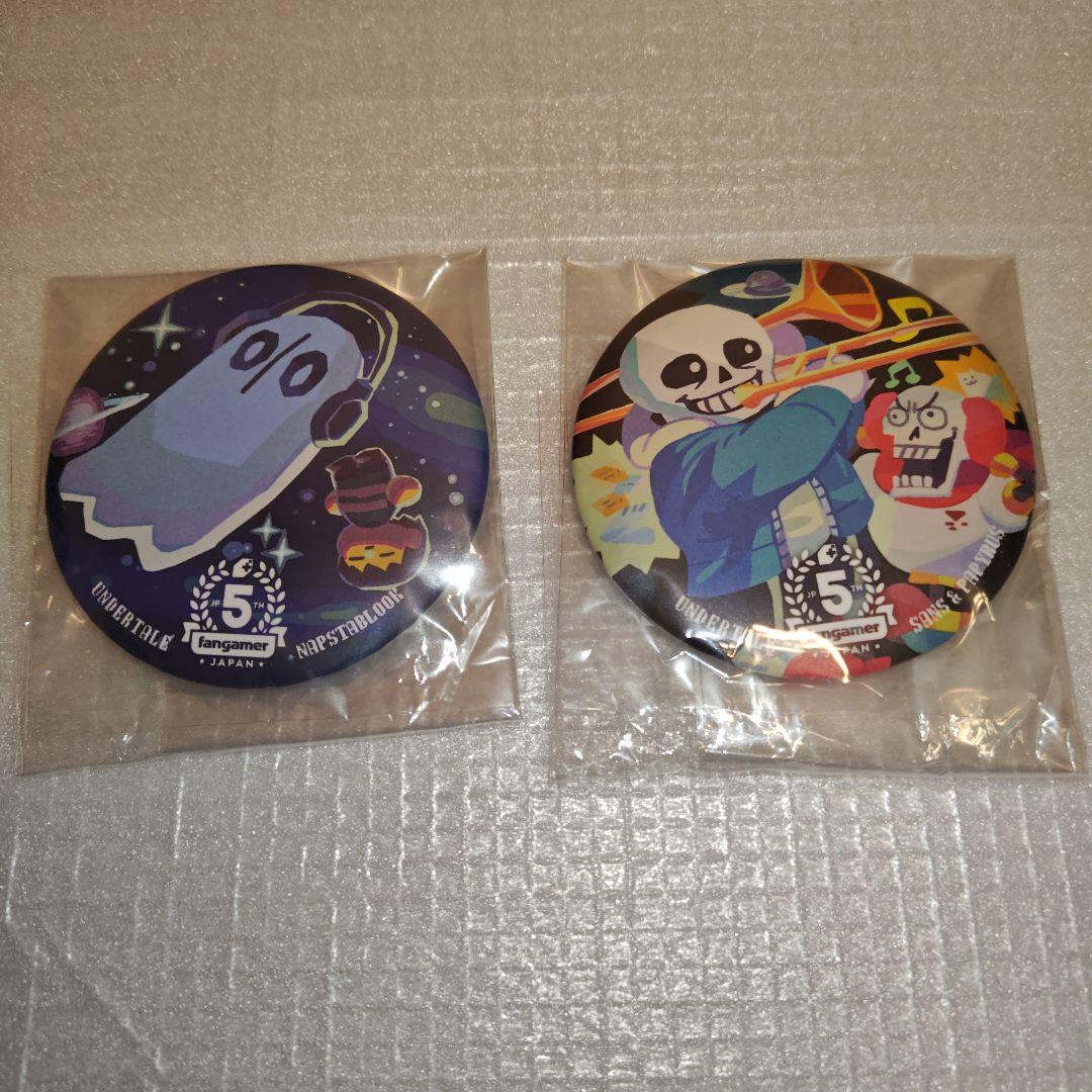 fangamer JAPAN 5周年記念 缶バッジ Undertale セット - メルカリ