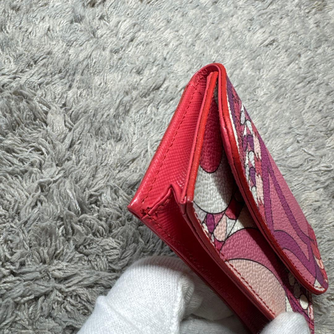 美品】EMILIO PUCCI エミリオプッチ カードケース 名刺入れ - メルカリ