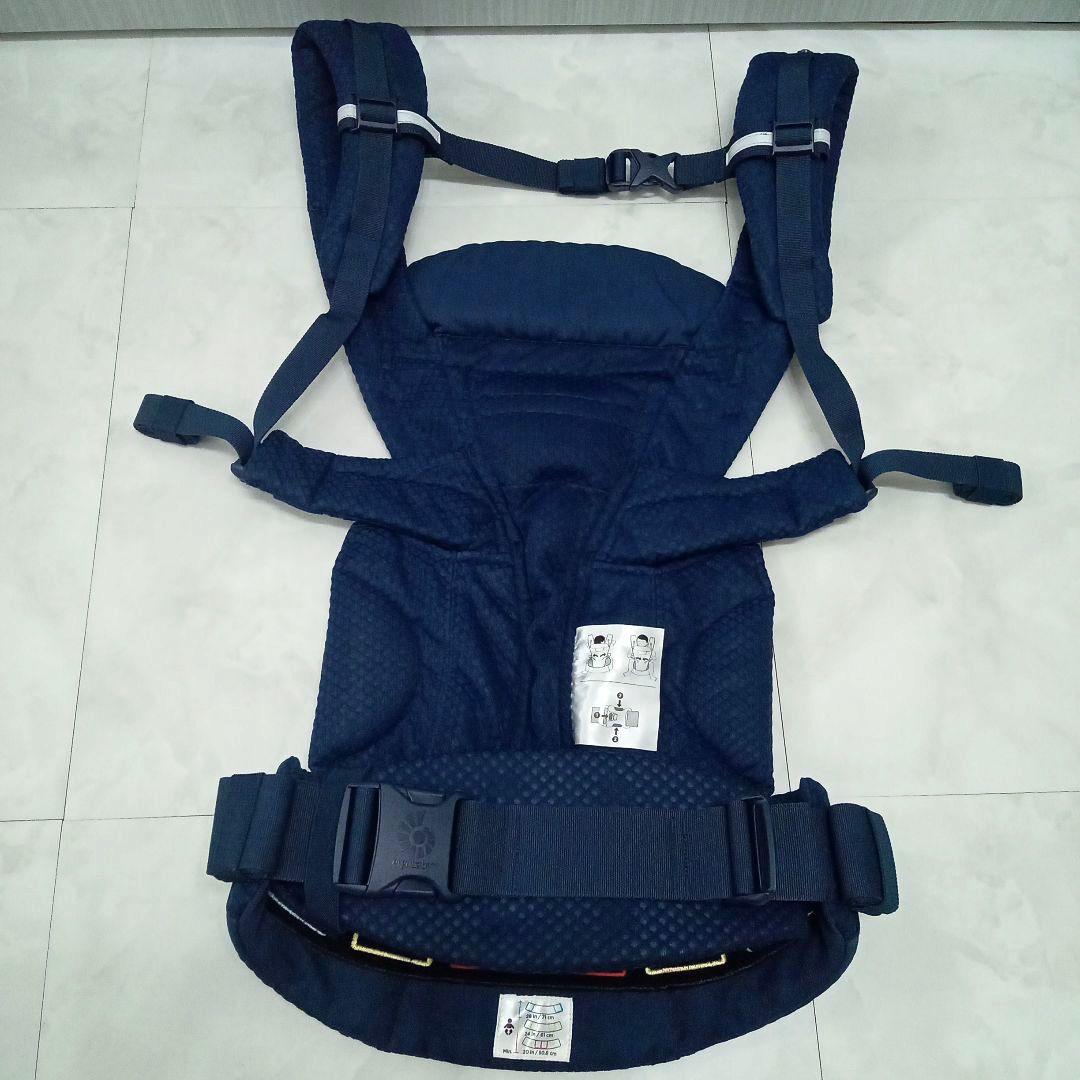 極美品♡国内正規品《エルゴベビー》オムニブリーズ・ミッドナイトブルー