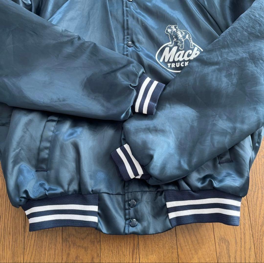80s〜90sUSA製 ChalkLine MackTrucks スタジャン L - メルカリ
