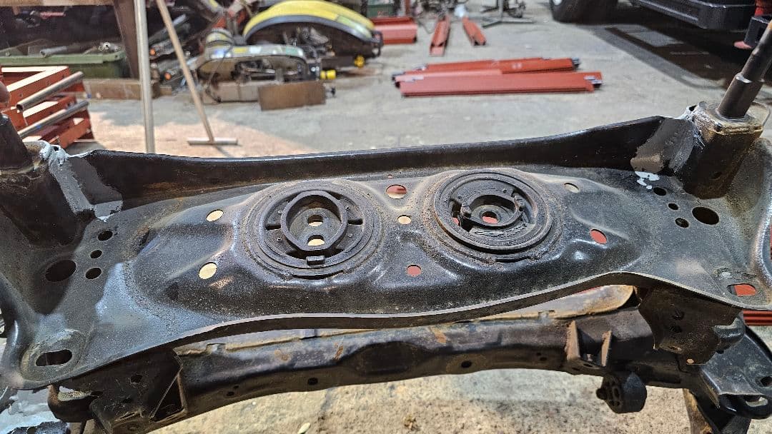 jzx100 ツアラーv リアメンバー 補修済み、溶接増し