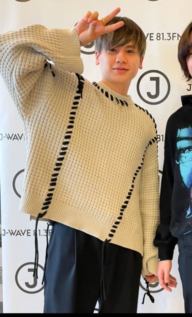 新品未使用品 BE:FIRST ビーファースト マナト私服、レオ着用 ニット