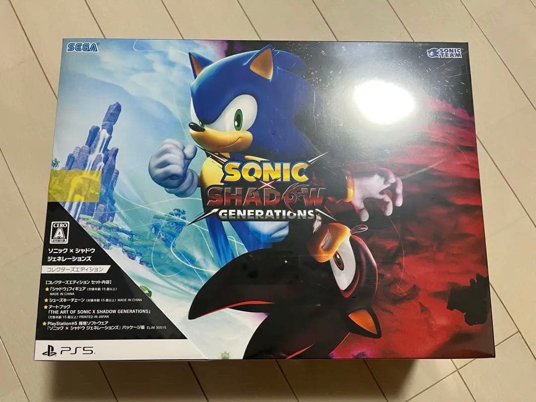 ソニック × シャドウ ジェネレーションズ:コレクターズエディション　戌神ころね Amazon.co.jp: ソニック × シャドウ ジェネレーションズ:コレクターズ