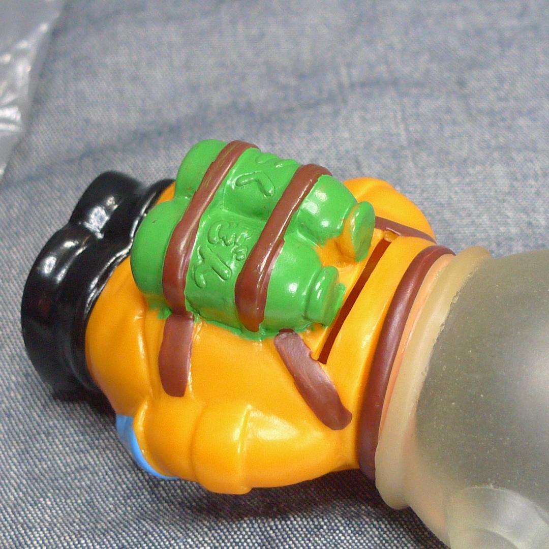 y552□こくぎん こくちゃん ソフビ 貯金箱 國民相互銀行◇