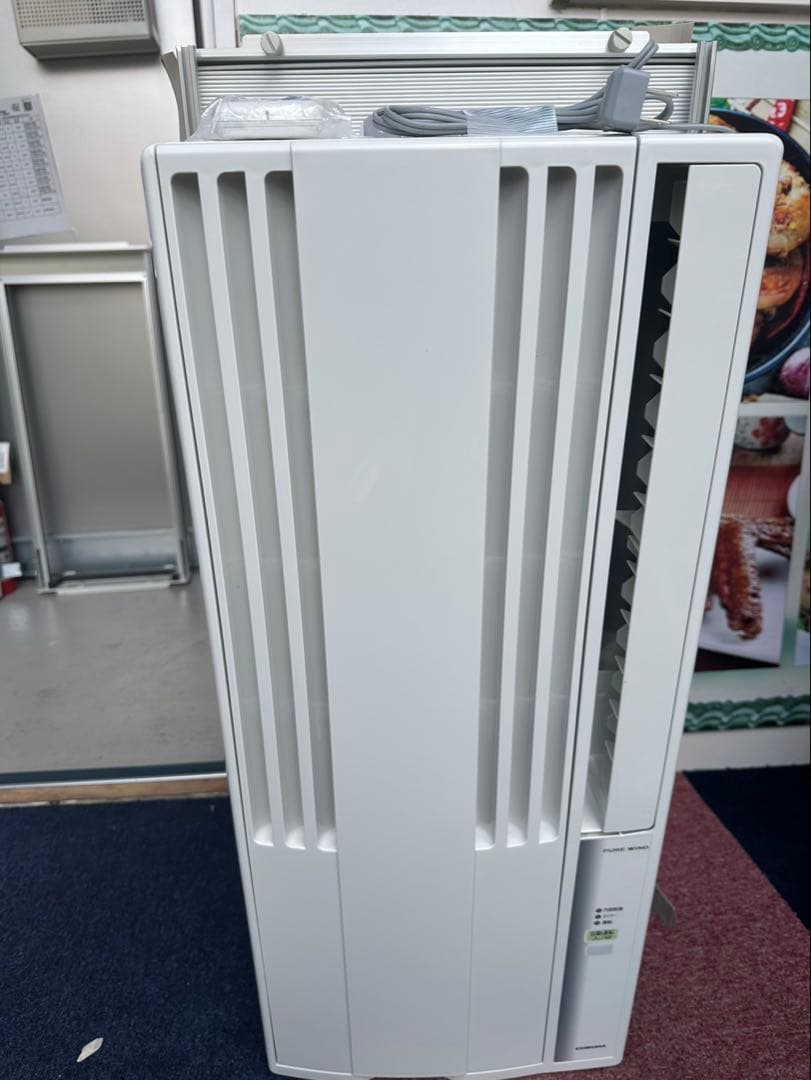 送料無料 コロナ CW-F1622R 窓用エアコン 2022年製 コロナ リララウインドエアコン 冷房専用 CW-F1622Rをレビュー