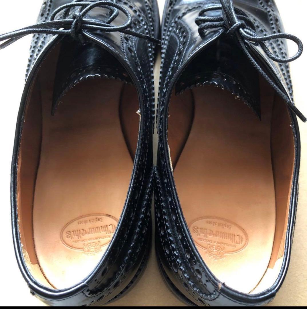 Church's ウィングチップ BURWOOD WG 38/24.5-25.0 - メルカリ