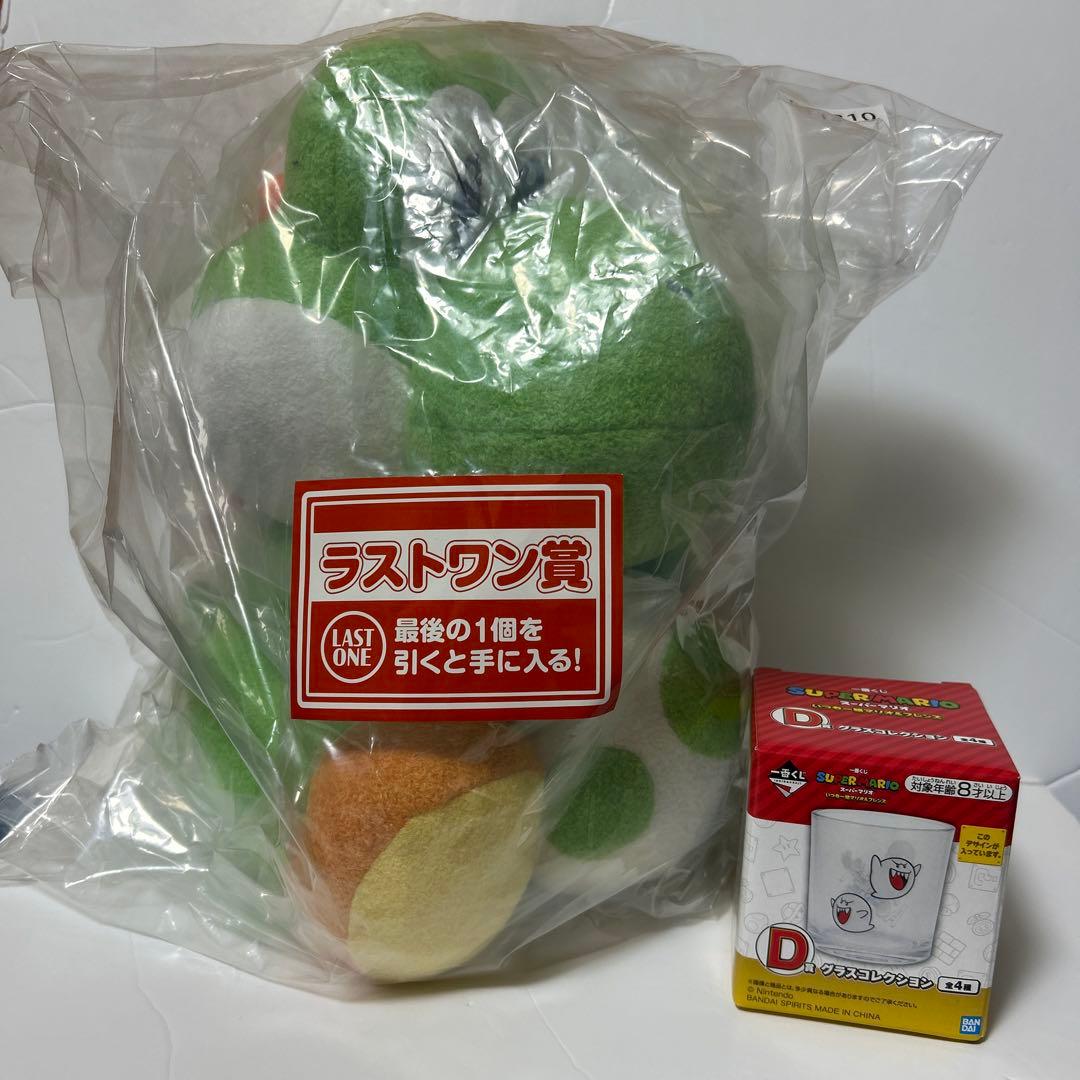 一番くじ スーパーマリオ ラストワン ヨッシーぬいぐるみ グラス セット 一番くじ スーパーマリオ いつも一緒マリオ&フレンズ」を発売！マリオ