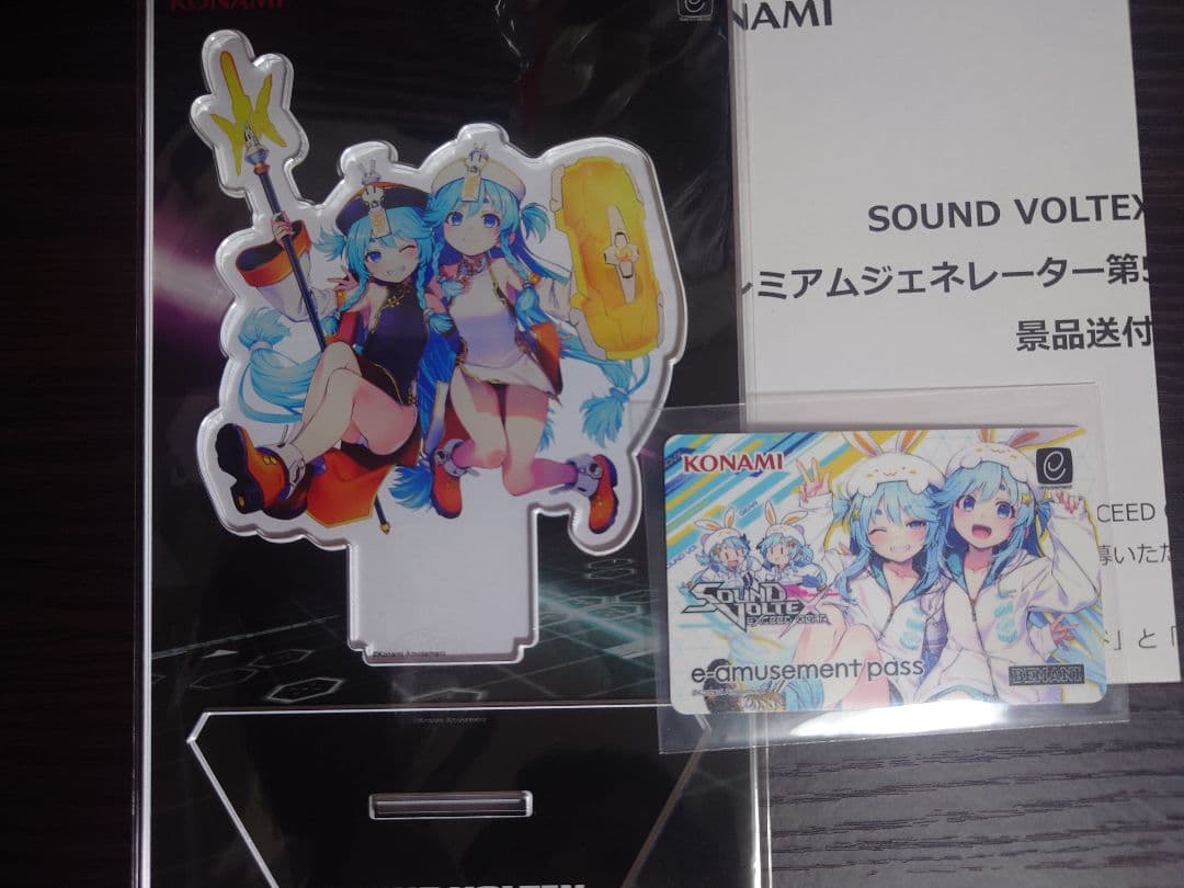 SDVX ニアノア アクリルフィギュア＆e-amusement pass - メルカリ