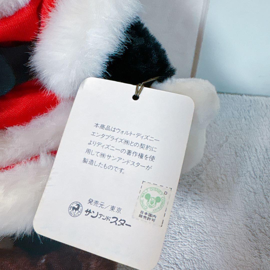 超希少・タグ付】サンアンドスター製☆レトロ サンタミッキー デューイ