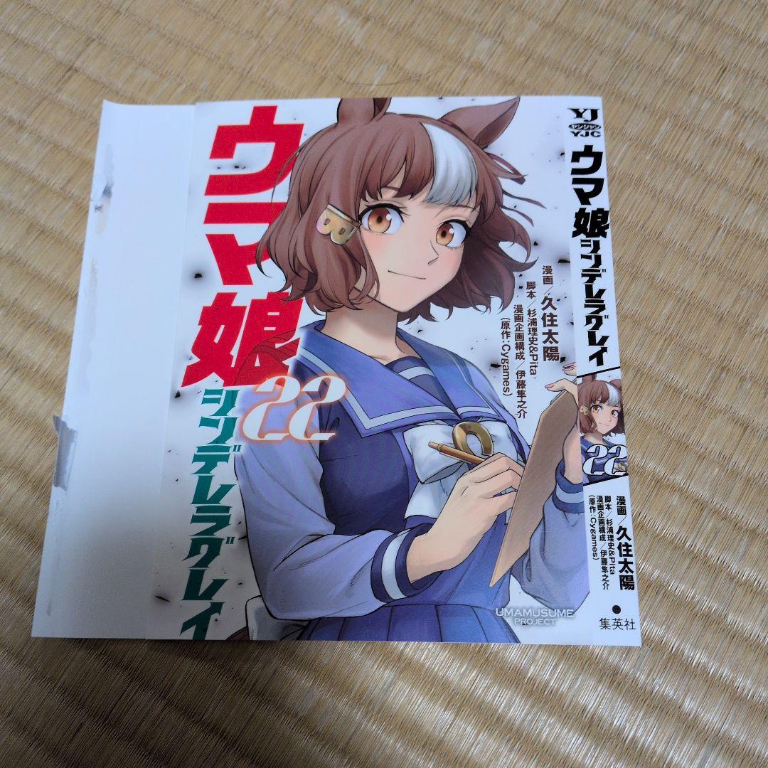 ウマ娘 シンデレラグレイ 22巻 ブックカバー 別ver. ヤングジャンプ