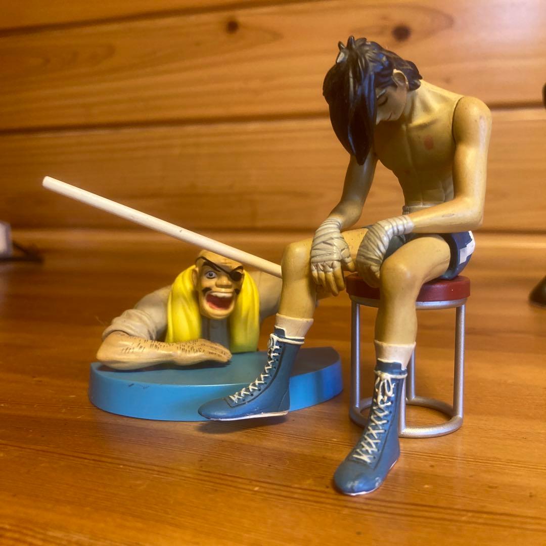 昭和アニメ あしたのジョー ミニフィギュア 矢吹丈・力石徹・丹下段平