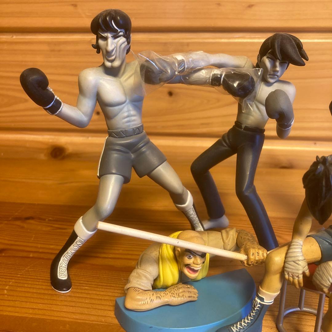 昭和アニメ あしたのジョー ミニフィギュア 矢吹丈・力石徹・丹下段平