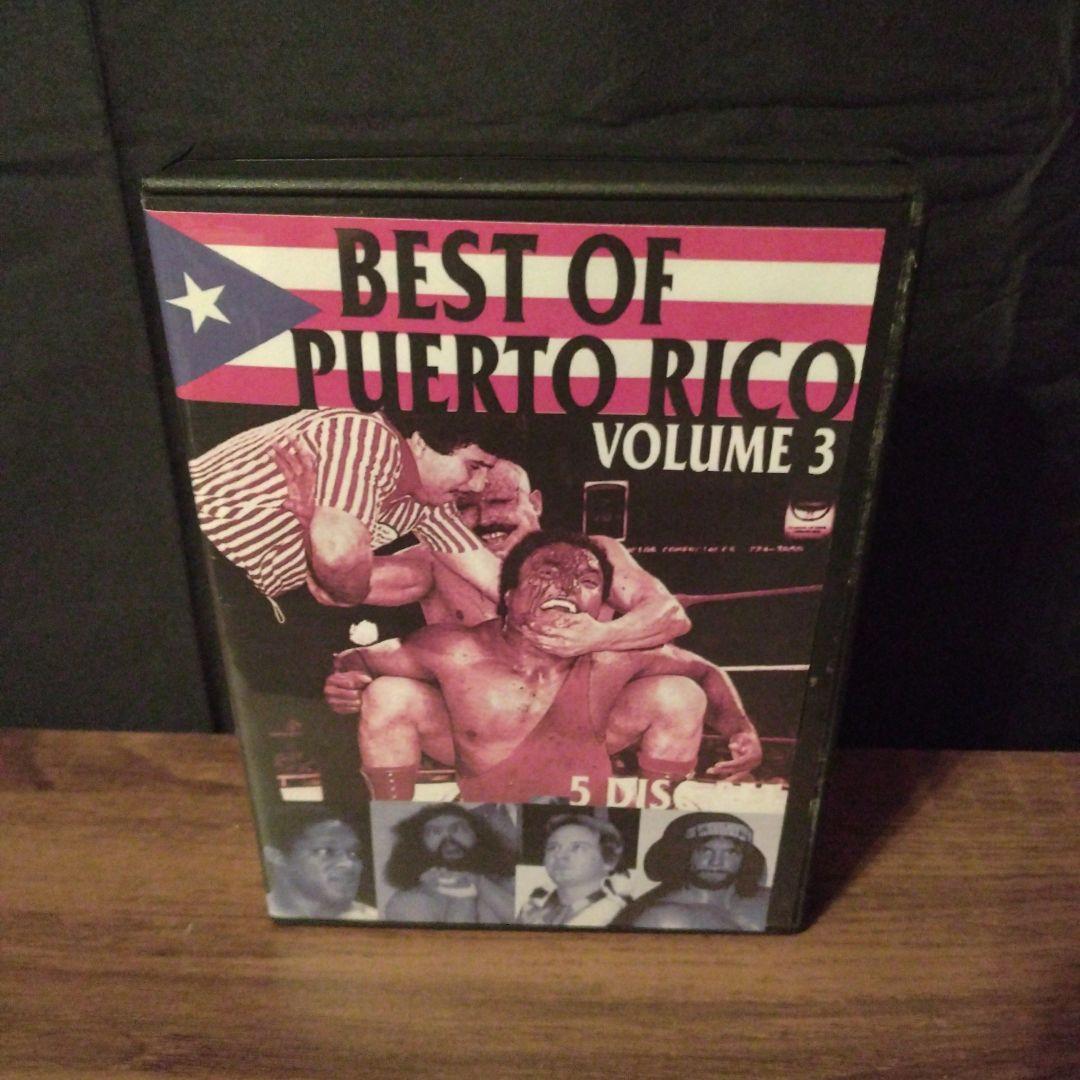 レア！希少！【BEST OF PUERTO RICO】プロレスDVD