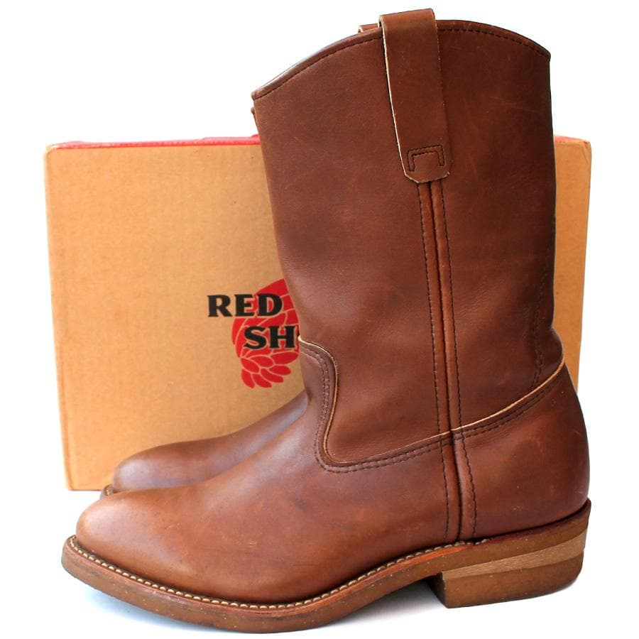 95年 Red Wing SHOES PECOS BOOTS 1155 縦羽タグ 1155 Pecos Amber Harness – Red Wing Amsterdam