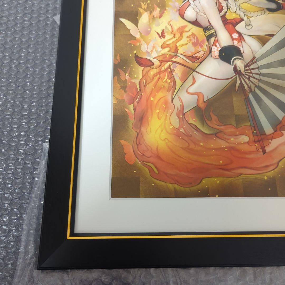希少・美品】不知火舞 A3複製原画 KOF XV SNKオフィシャルプロダクト