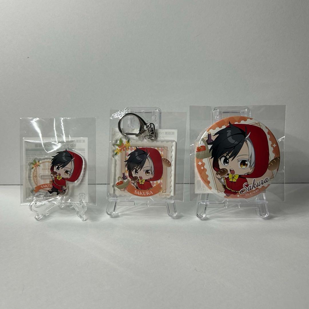 WIND BREAKER くじ引き堂 桜遥 アクリルスタンド 缶バッジ - メルカリ
