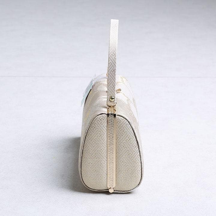 【新品】草履バッグセット　モダン花柄　くすみカラー　24.5cm 03792