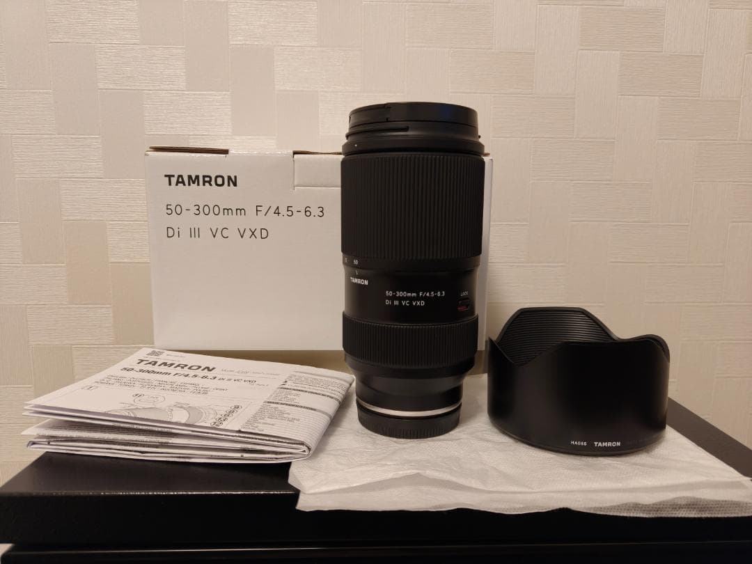 レンズ(ズーム) Tamron 50-300mm F/4.5-6.3 Di III VC VXD