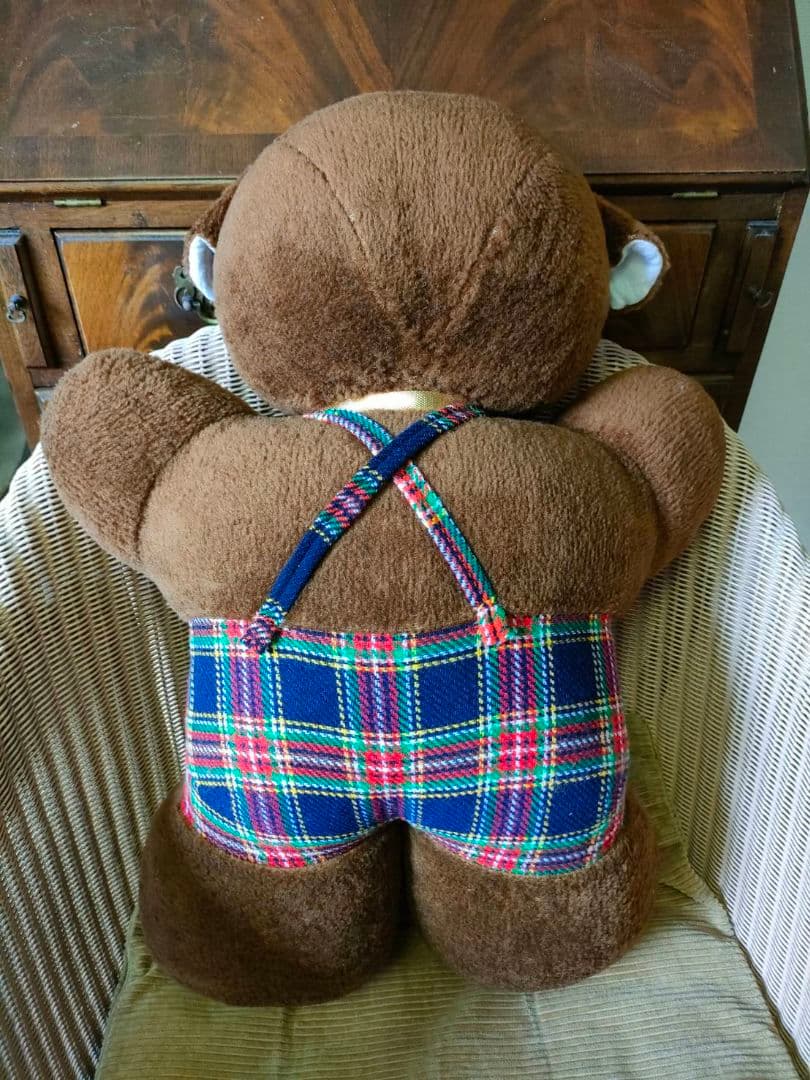 レトロ レトロベア ぬいぐるみ ベロ出し JAPANヴィンテージ - メルカリ