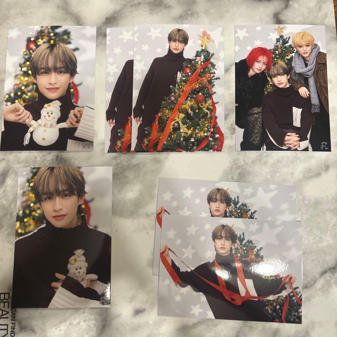 龍宮城 KEIGO 齋木春空 S クリスマスフォト 生写真 コンプセット