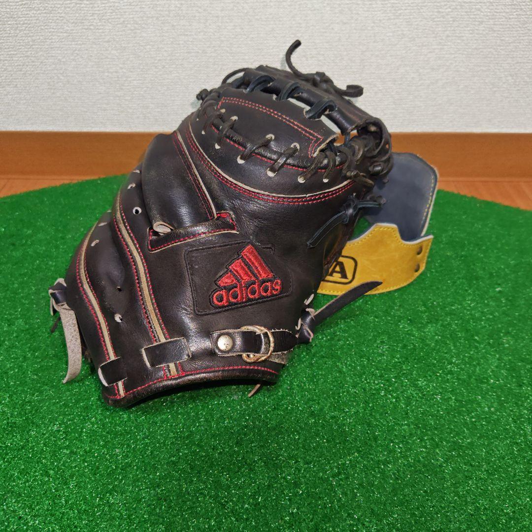 最終価格 アディダス 硬式 キャッチャーミット 限定品 野球 グローブ 超激レア adidas（アディダス） 野球 硬式キャッチャーミット 捕手用 グラブ