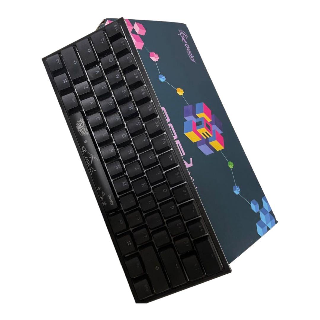 Ducky One 2 Mini RGB 60% 茶軸 ゲーミングキーボード Amazon | Ducky One 2 Mini 60%ゲーミングキーボード - Cherry MX