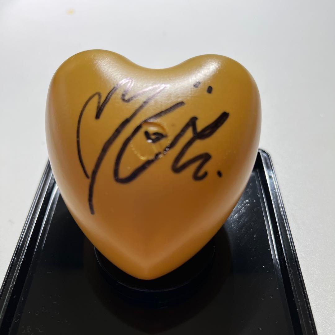 サイン入りハート型アイテム サインボール(ハート型)【最安値181円】｜オリジナルグッズ・販売品