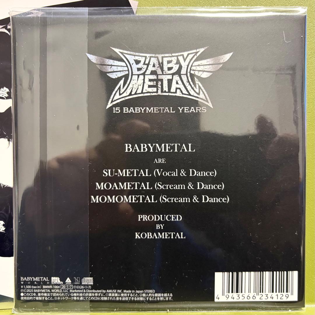 新品 BABYMETAL CD ヘドバンギャー!! 15th Night ver - メルカリ