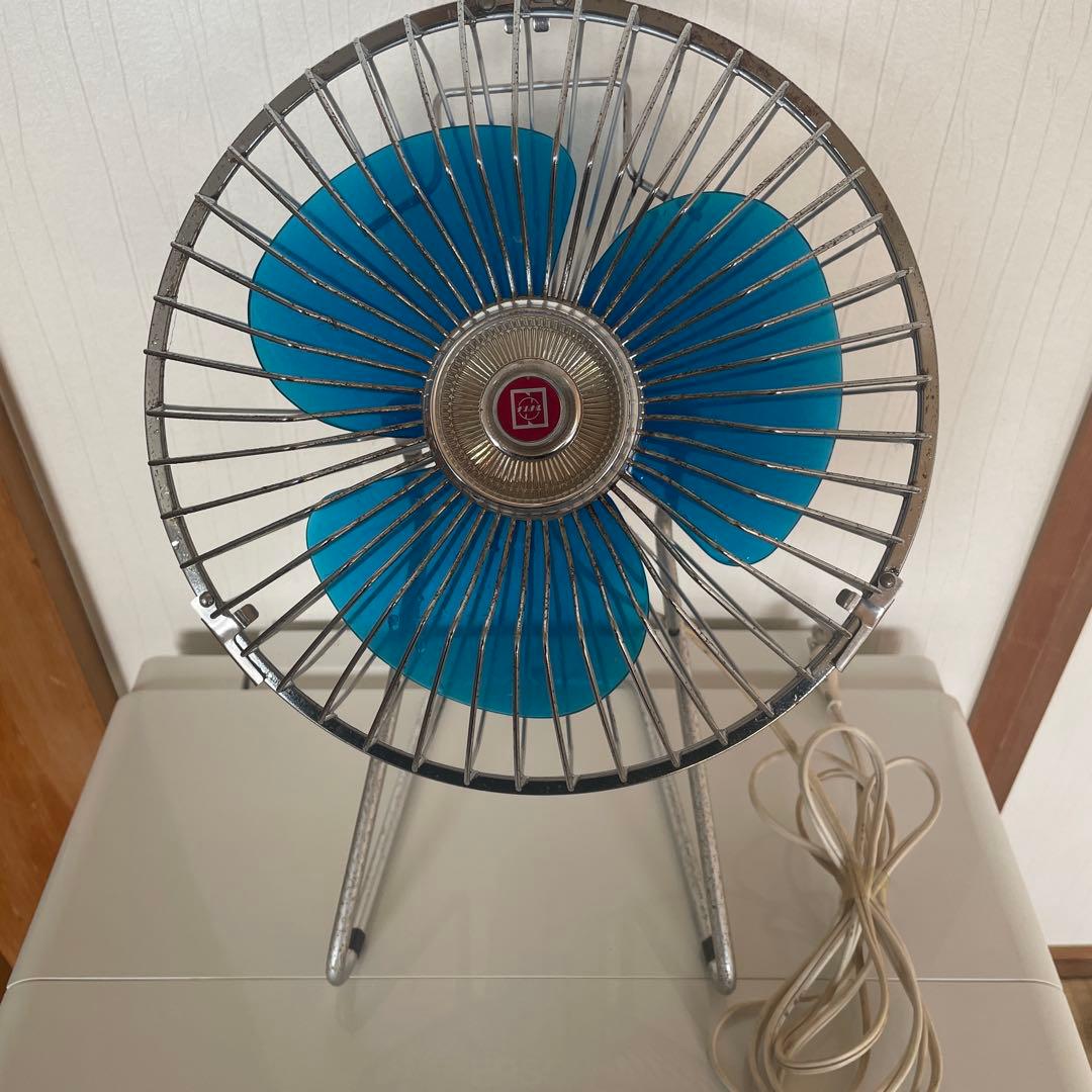 National 卓上扇風機 昭和レトロ - メルカリ