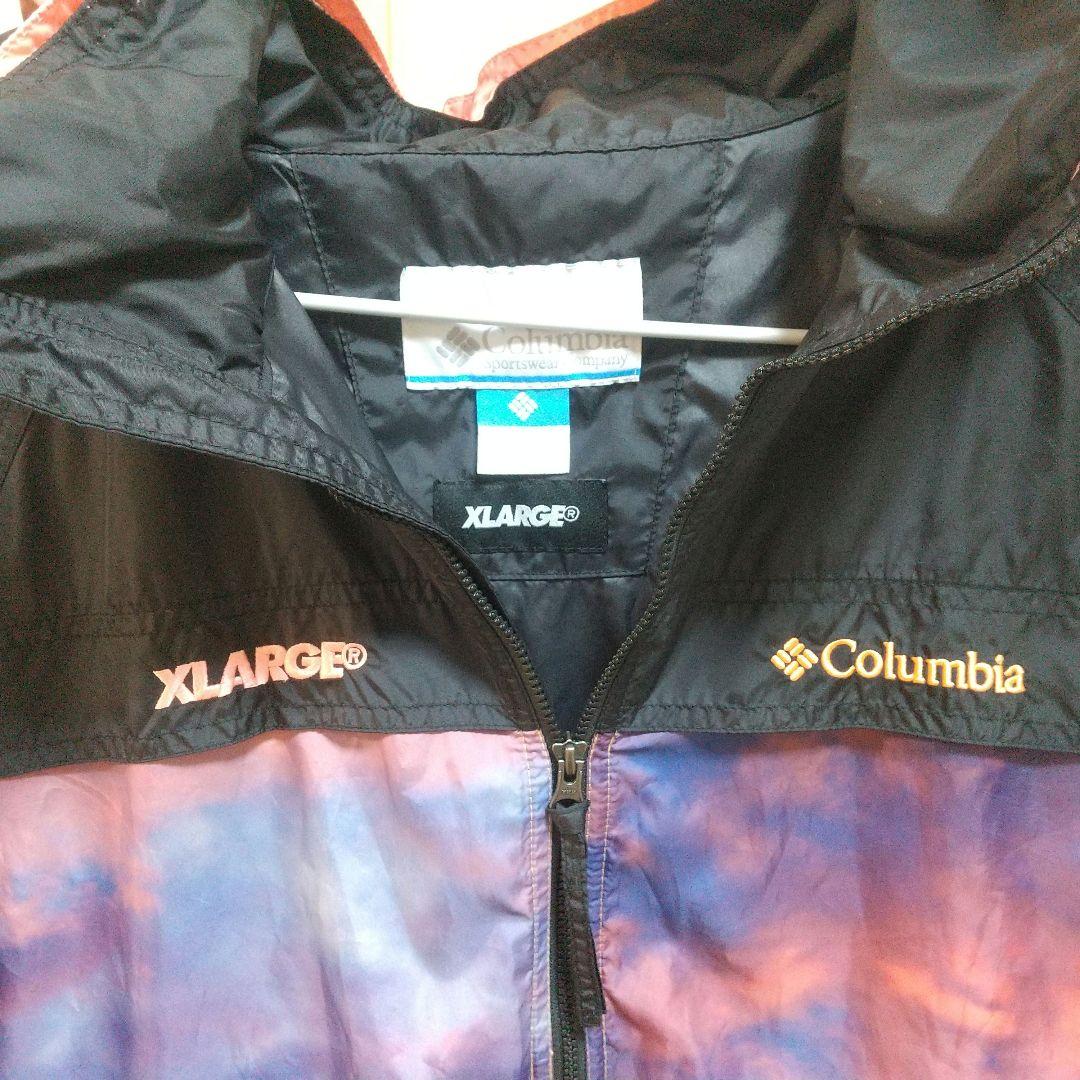 XLARGE×Columbia ナイロンジャケット サンセット - メルカリ