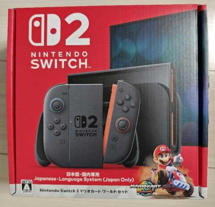 Nintendo Switch 2　マリオカートワールドセット 本体　新品 Nintendo Switch 2 マリオカート ワールド セット（日本語・国内専用
