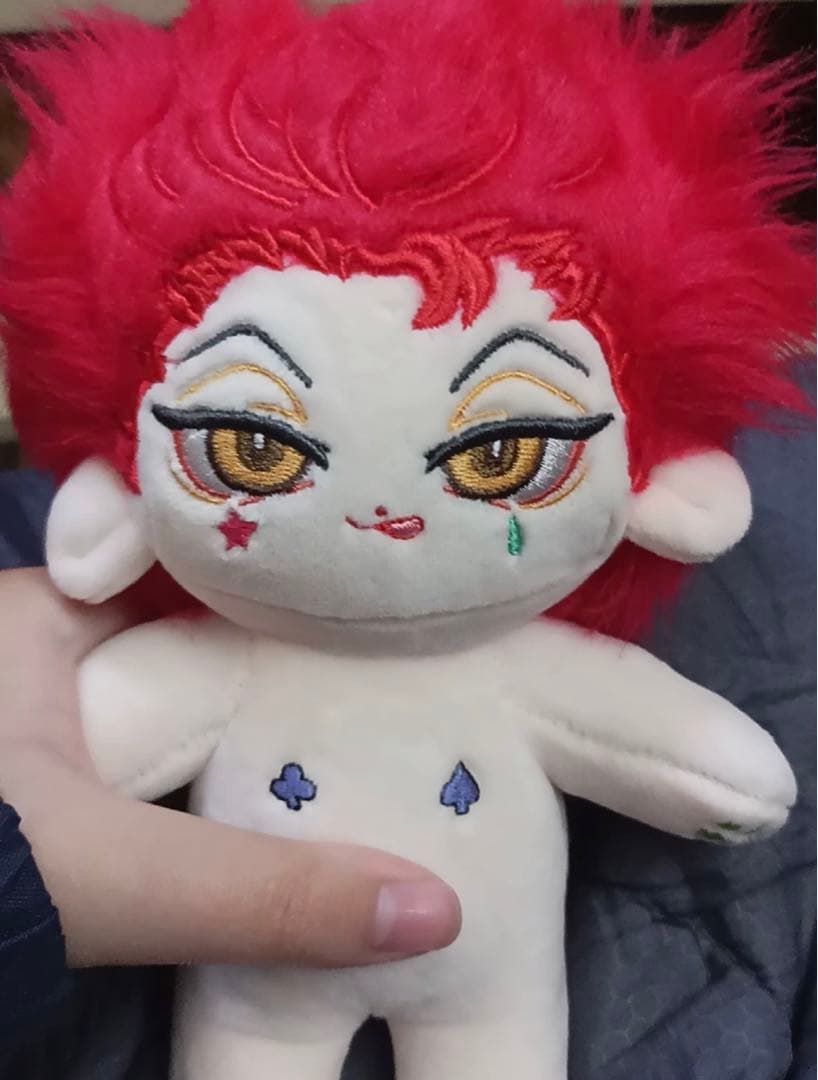 ☆HUNTER × HUNTER ヒソカ 20cm 着せ替えぬいぐるみ《衣装無》