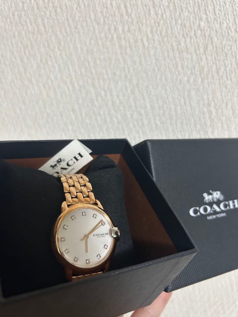 coach腕時計⌚︎ピンクゴールド COACH（コーチ） 腕時計 時計 グランド レディース 女性 用 人気