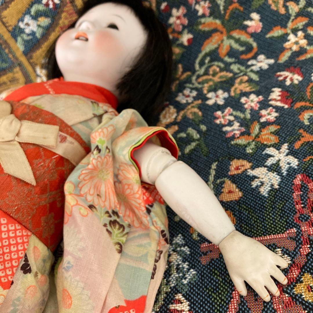 アンティーク 和製ビスクドール FY ねねちゃん 里帰り人形 オリジナル