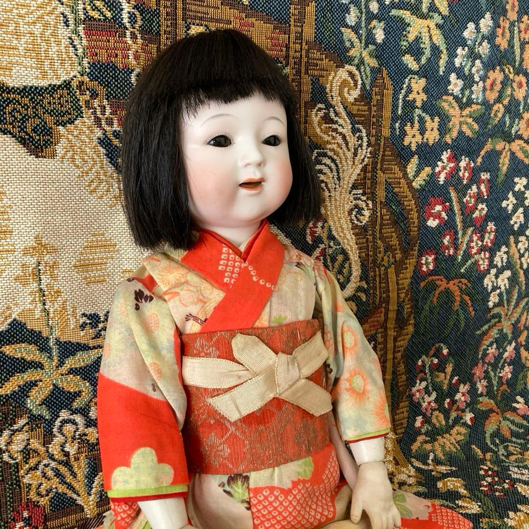 アンティーク 和製ビスクドール FY ねねちゃん 里帰り人形 オリジナル