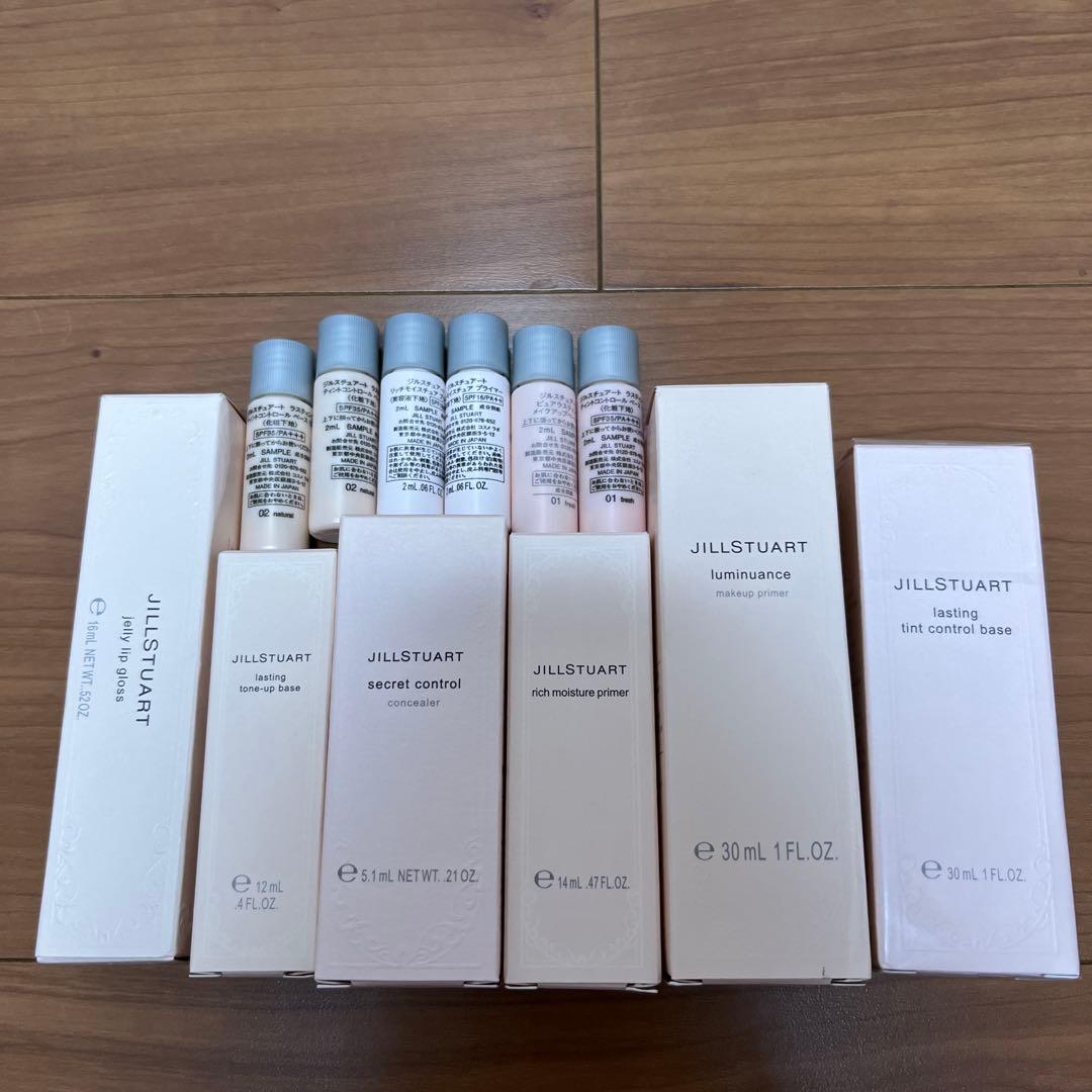 ジルスチュアート　メイクベースセット ベースメイク セット〈美容液下地/ルースパウダー〉: JILLSTUART